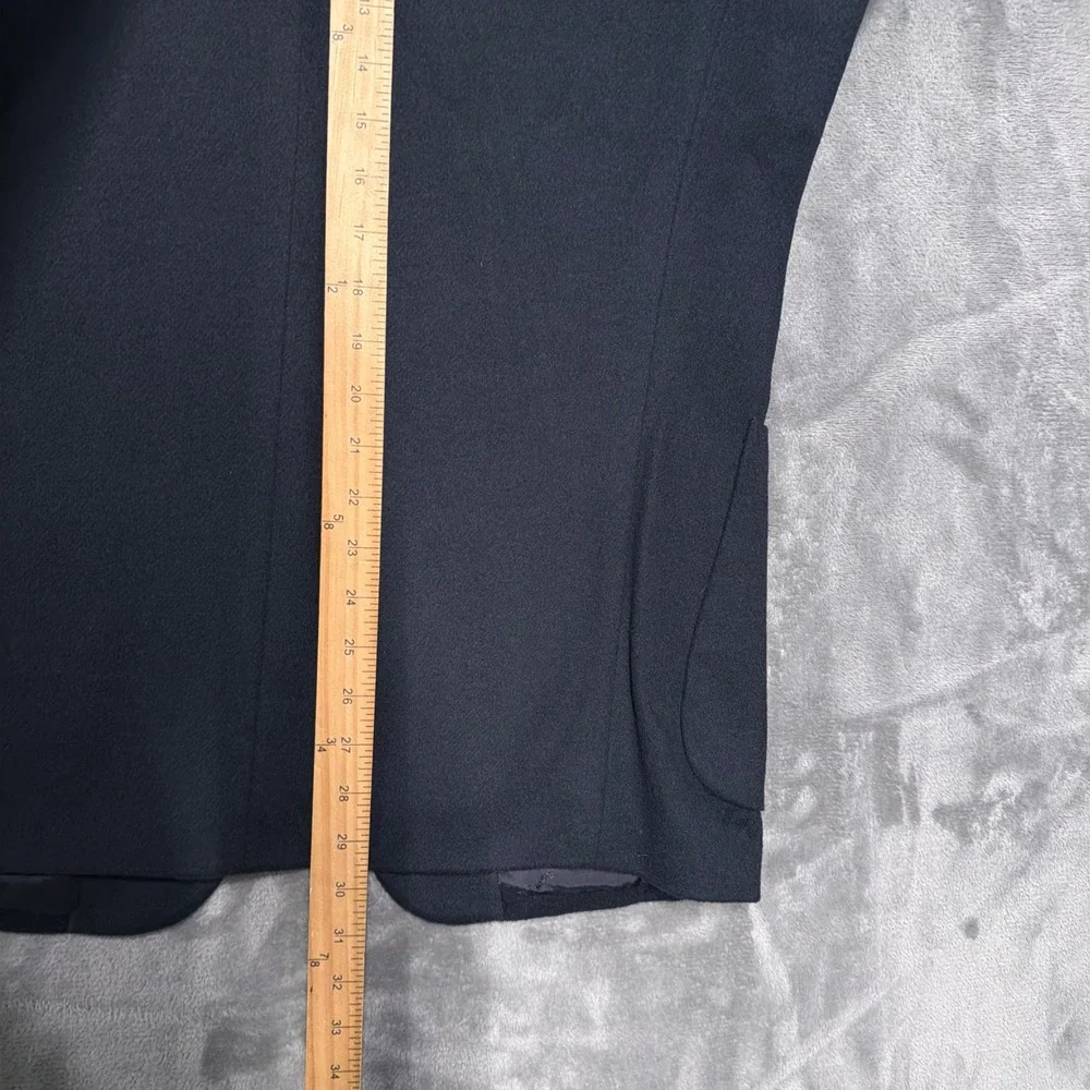 S.T. Dupont Cashmere Blazer Mens 48 (Fits US 40) Navy Sport Coat‎ Luxury